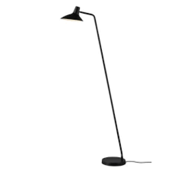 Lampadaire industriel pour salon 2xE27 noir Rexa