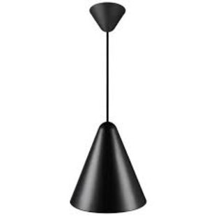 Pendant lamp Danish design, geometric shape, black, E27