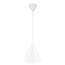 Hanging lamp Danish design modern and geometrically shaped white