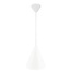 Lampe à suspension design danois moderne et de forme géométrique blanche