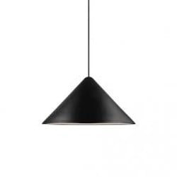 Hanglamp Deens design geometrisch zwart, E27 max. 50W