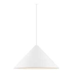 Design pendant light geometric white metal E27 max 50W