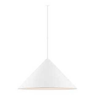 Lámpara colgante diseño danés moderno y formas geométricas blanco 50W