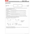 LED driver Meanwell 0-120W IP65