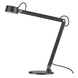 Tafel-/wandlamp Deens design zwart, 9W LED dimbaar, metaal