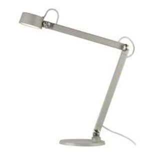 Table/wall lamp Danish design grey, metal, 9W LED dimmable