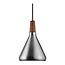 upright hanging lamp format and refined in exclusive FSC certified oiled walnut top - steel