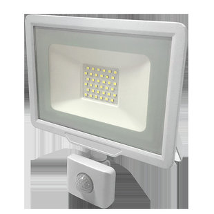 LED spotlight 50W SMD white IP65 with sensor