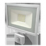 City Line LED verstraler 50W SMD wit, IP65, met bewegingssensor. 4000 lumen, bundel 120°, aluminium behuizing.