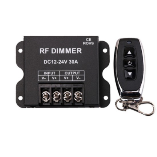 Dimming module with remote control