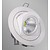 Downlight empotrable LED 10W 360° orientable 126mm Ø
