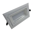 Downlight empotrable LED rectangular 40W orientable