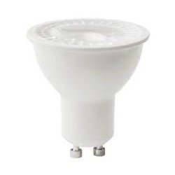 GU10 LED spot 3W, 220 lumen, warm white light, glass cover
