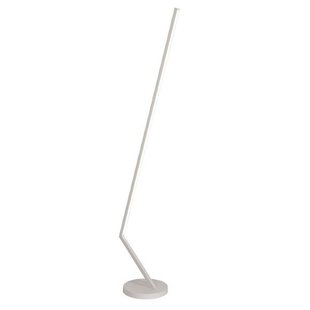 Lampara de pie diseno Fantasia varilla, blanca, 24W LED