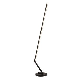 Design floor lamp rod-shaped black 24W