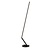 Lampadaire design en forme de tige noir 24W