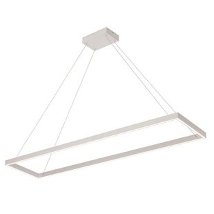 Fantasia design hanglamp rechthoek wit 30x120cm 53W