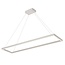 Design hanging lamp rectangle white 30x120cm 53W