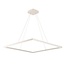 Fantasia suspension design carrée blanche, 90x90 cm, LED 98W, 5292 lumens, 3000K blanc chaud, variable, IP20