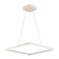 Design hanging lamp square white 60x60 65W