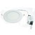 Dalle LED plafond ronde encastrable 6W 120mm diamètre