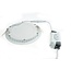 LED panel light 6W round recessed 120mm diameter white