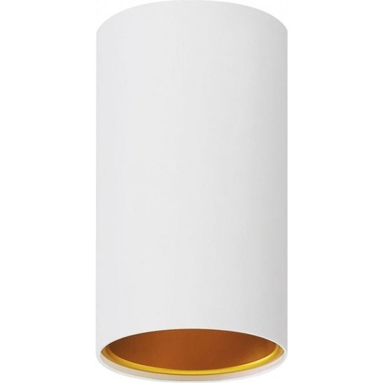 Goudkleurige hanglamp zwart of wit 3xGU10
