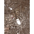 Spherical pendant light wire 120cm diameter G4x25