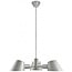 3-headed hanging lamp modern and timeless design - gray