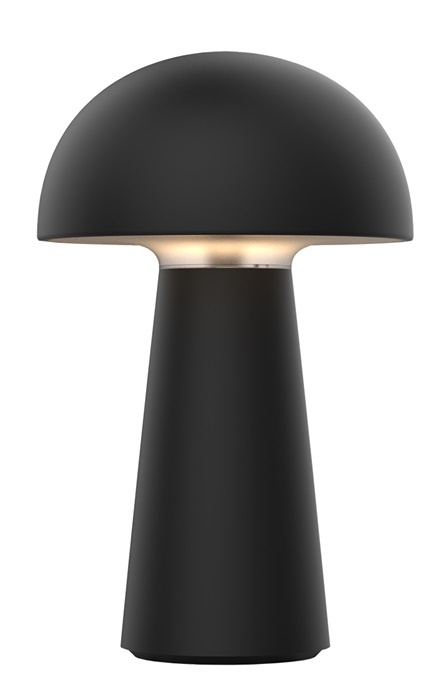smog Medisch astronaut Tafellamp draadloos LED zwart en dimbaar met USB 4,7Watt | My Planet LED