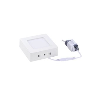 LED Flächenleuchte Anbau quadratisch 6W 120x120mm