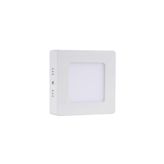 Panel de luz LED de superficie cuadrado 6W 120x120mm