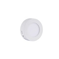 LED panel light surface mounted round 6W 120mm diameter