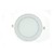 LED paneel plafond rond inbouw 12W 166mm diameter wit