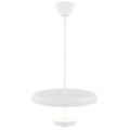 Weiße Pendelleuchte, 3x G9 max. 5W, Aluminium und Kunststoff, IP20, Klasse 2, 45 x 45 x 36,8 cm