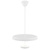 Hanging lamp in a slim and elegant design, white G9
