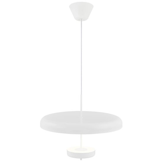 Weiße Pendelleuchte, 3x G9 max. 5W, Aluminium und Kunststoff, IP20, Klasse 2, 45 x 45 x 36,8 cm