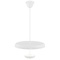 Hanglamp wit met 3x G9-fitting, slank design, aluminium 45 cm