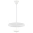 White pendant lamp, 3x G9 max 5W, aluminium and plastic, IP20, class 2, 45 x 45 x 36.8 cm