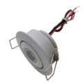 Foco LED inclinable de poca profundidad con orificio de 42 a 47 mm 3,6 W regulable