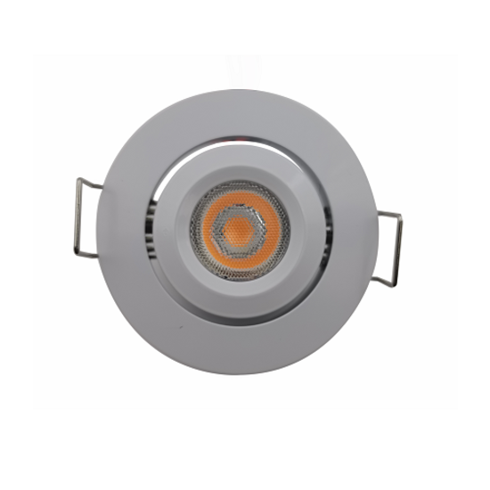 Kantelbaar ondiep ledspotje met gatmaat 42 tot 47 mm 3.6Watt dimbaar