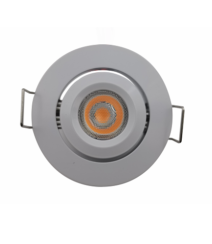 Tiltable shallow LED spot with hole size 42 to 47 mm 3.6 Watt