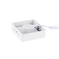 LED panel light surface mounted square 12W 167x167mm