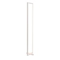 Moderne vloerlamp kadervorm wit dimbaar 47W
