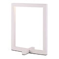 Fantasia Fantasia GURI Tischlampe Rahmenform weiß 250x300mm, dimmbar, 5W LED, 3000K warmweiß