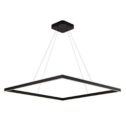 Design hanglamp vierkant zwart 90x90 98W