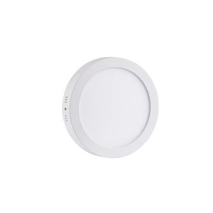 Dalle LED plafond ronde apparente 18W 220mm diamètre