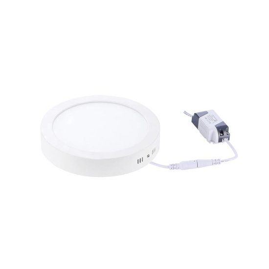 LED panel light surface mounted round 18W 220mm diameter