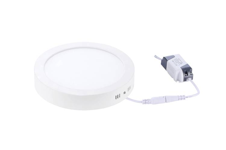 Led Panel Light Surface Mounted Round 18w 225mm Diameter Myplanetled