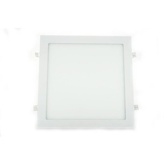 Panel de luz LED 30x30 24W iluminación cuadrada empotrable